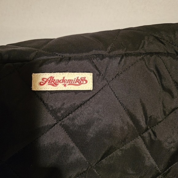 Akademiks Oversized Quilted Vest, Mens, Size 5X, Black - Picture 3 of 7